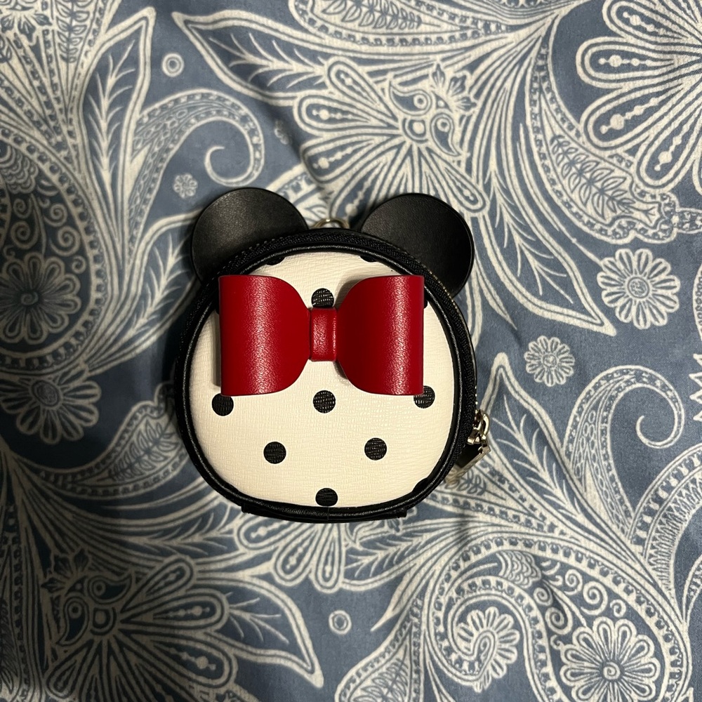 kate spade Red and Black Coin purse